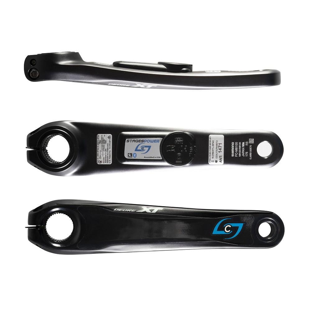 Biela izquierda Xt M8100 - M8120 C/sensor potencia Stage 175mm