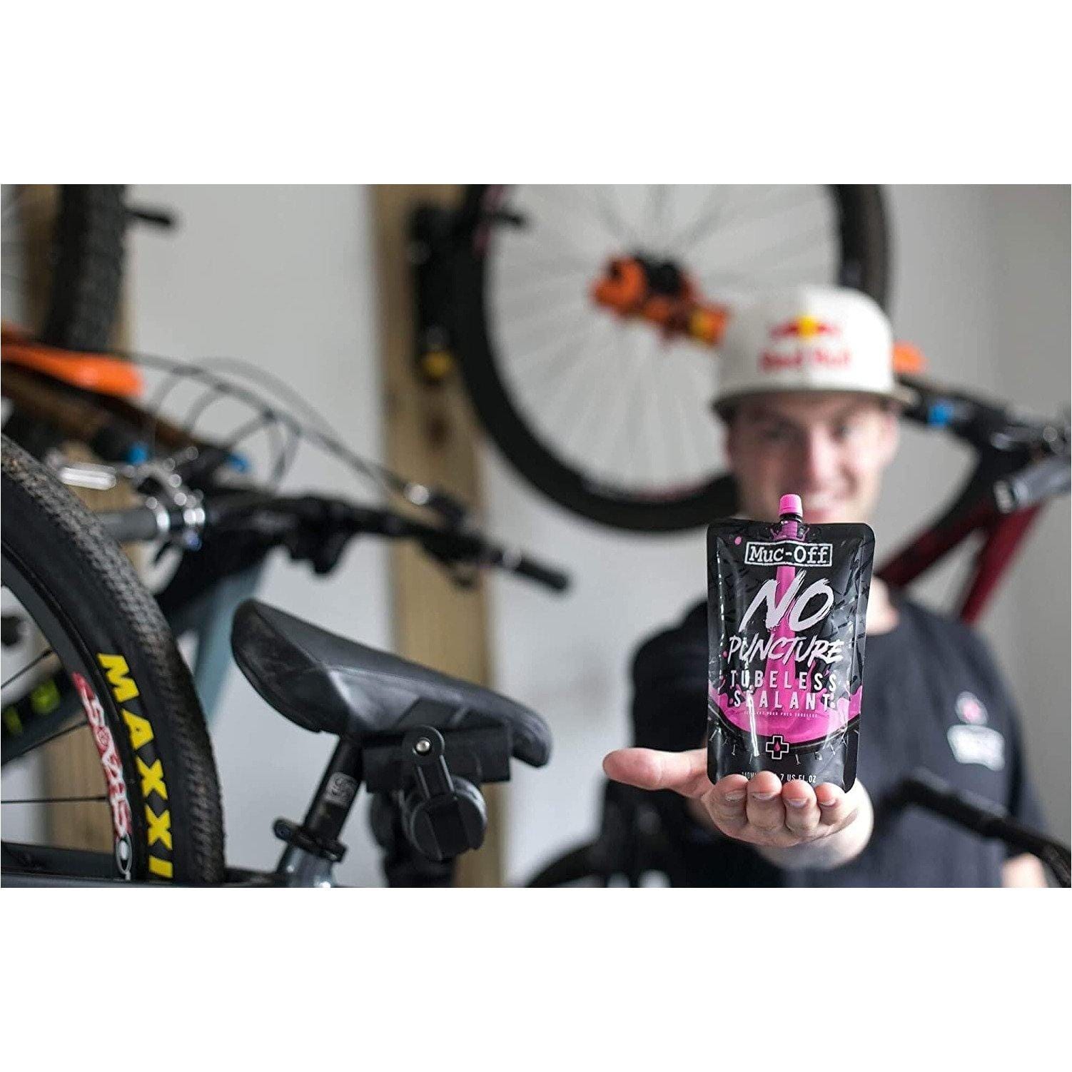 Sellador Tubeless Muc-Off No Pucture Sealant 140ml Bicicletas Mtb
