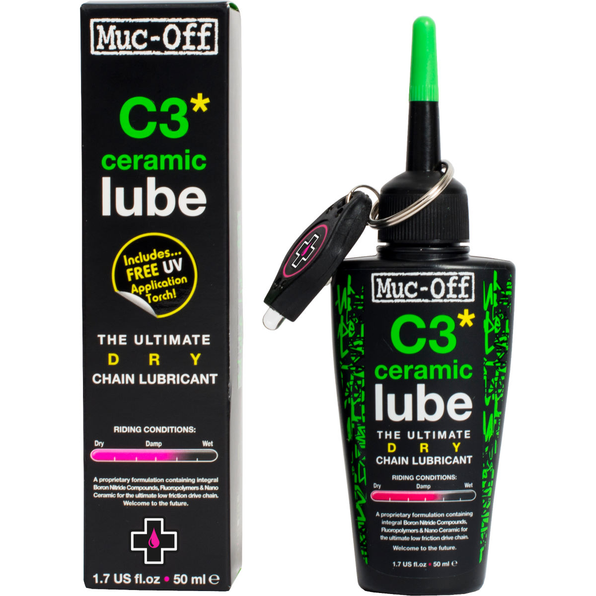 Lubricante Ceramico Seco Lube Muc-off C3 50ml Bicicletas Mtb Ruta