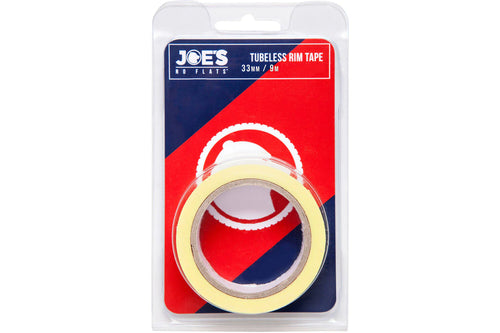 180133 JOES CINTA TUBELESS AMARILLA 9MTX33MM