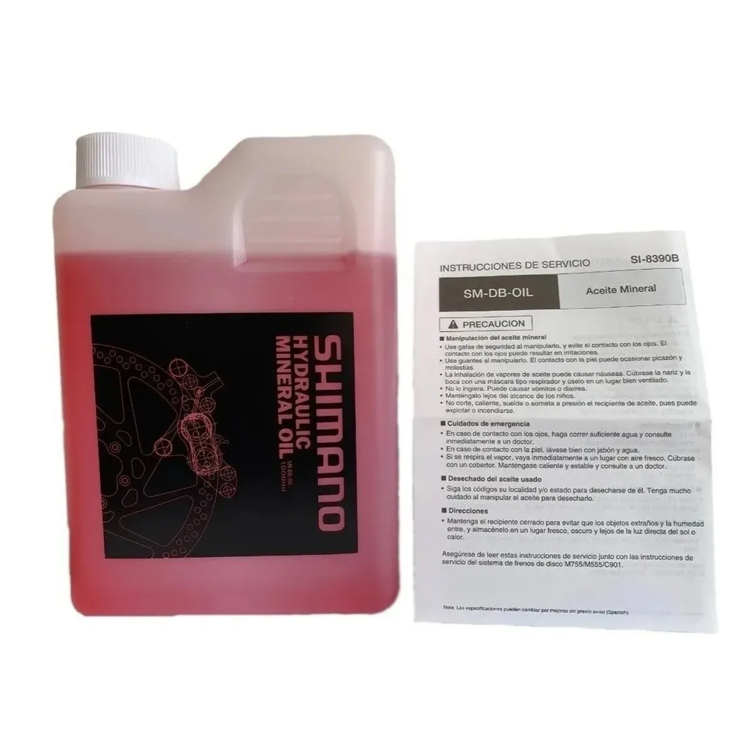 Aceite Freno Disco Shimano Sm-Db oil 1000cc Ciclismo Mineral