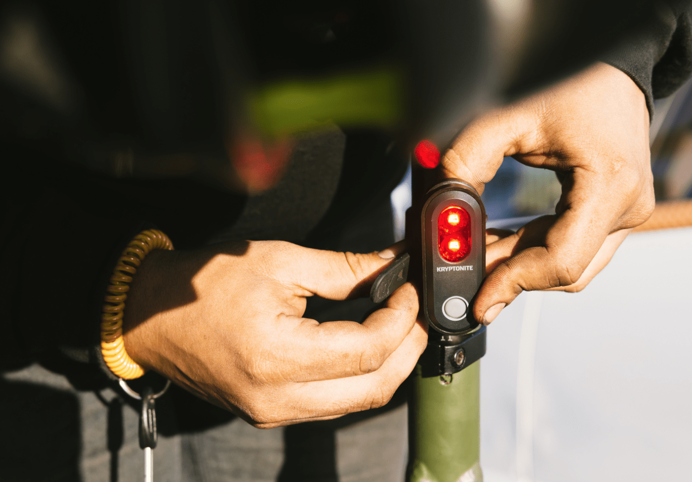 Luz Linterna Trasera Kryptonite Avenuer R-45 Bicicleta Mtb Ruta Urbana