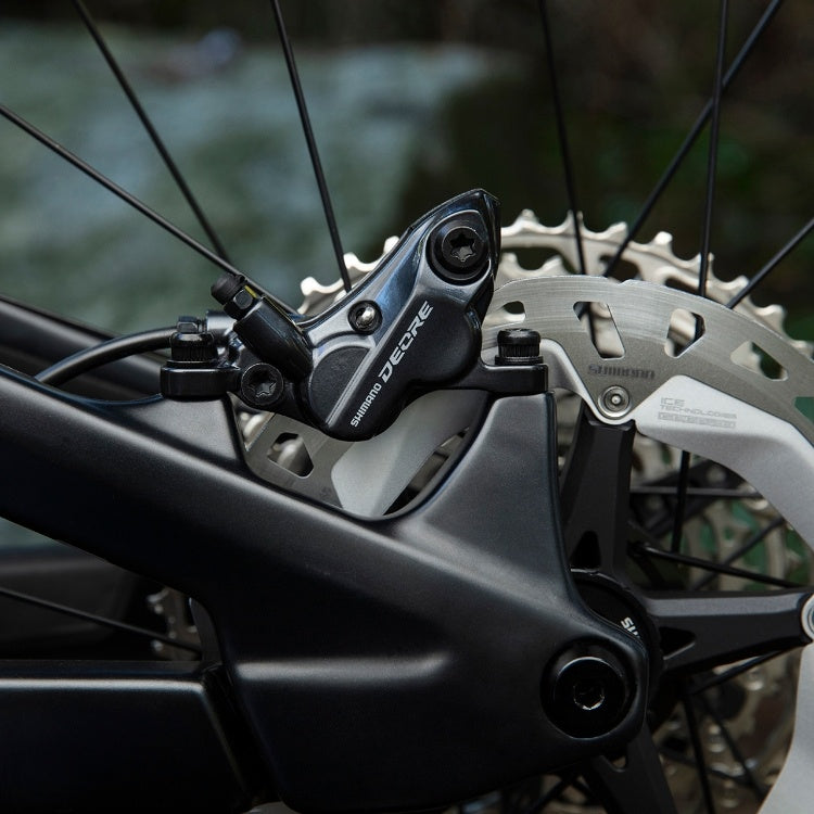 Freno Disco Hidráulico Shimano Deore M6100/M6120 Mtb Negro