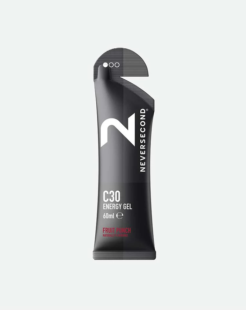 Gel Energético C30 Neversecond (Ponche de frutas)