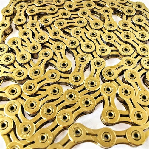 Cadenilla Kmc 10vel Oro Bicicletas Mtb Urbanas 116 Links