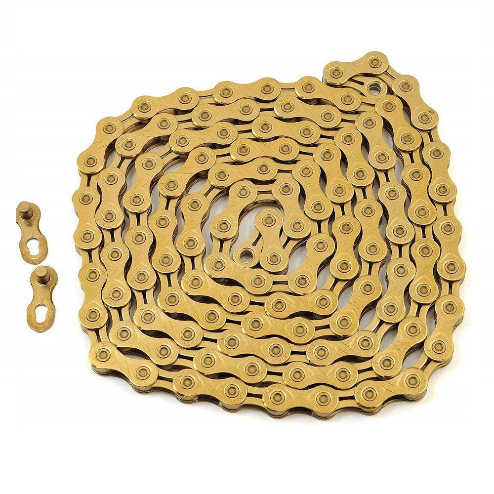 Cadenilla Kmc 11v Gold Bicicletas Mtb Trekking Enduro 118l