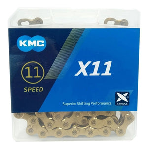 Cadenilla Kmc 11v Gold Bicicletas Mtb Trekking Enduro 118l