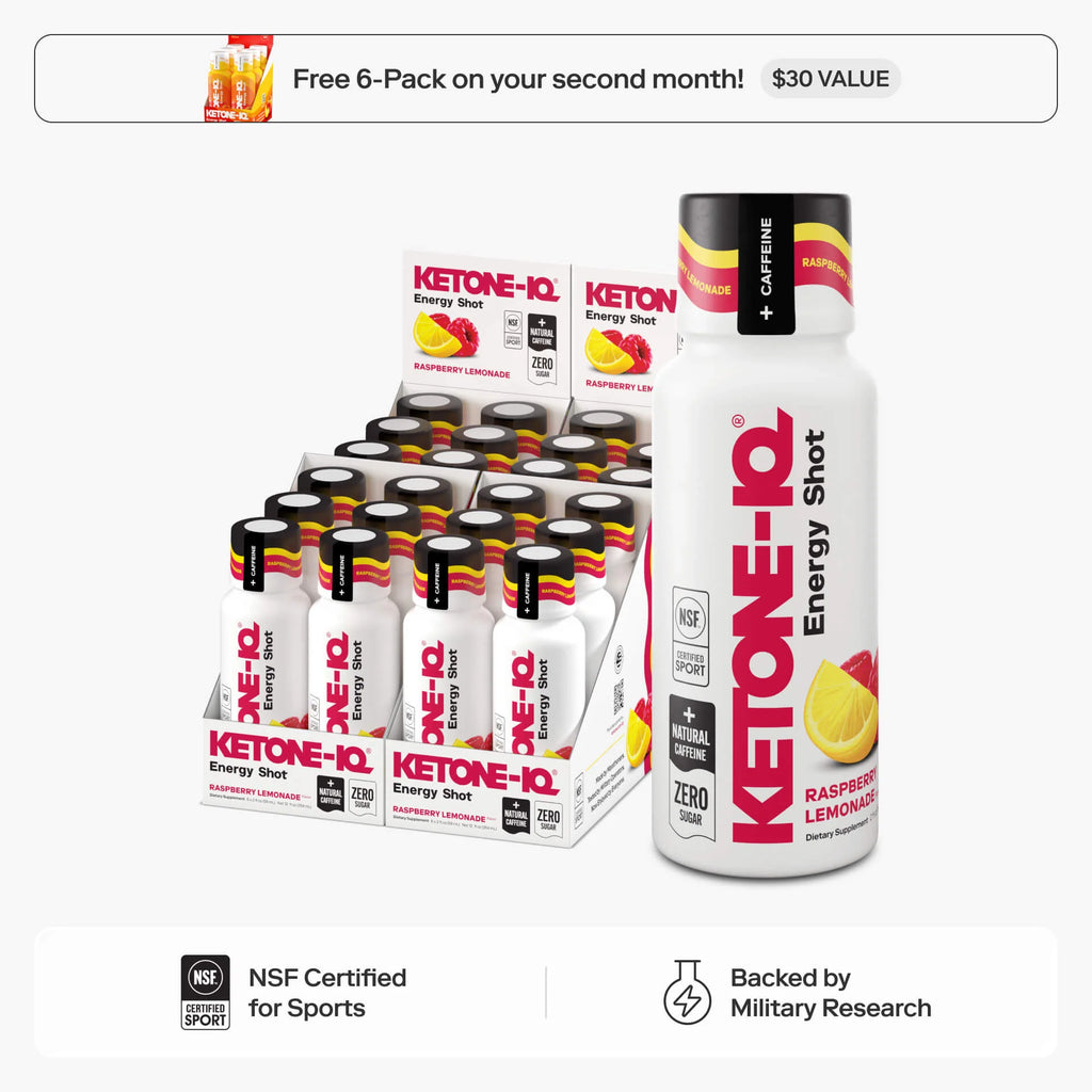 CS NUT KENTONE-IQ ENERGY SHOT + CAFEINA RASPBERRY LEMONADE