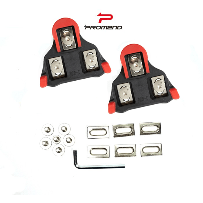 Calas Promend Para Pedales Ciclismo De Ruta Shimano Sh10 Roja 0°
