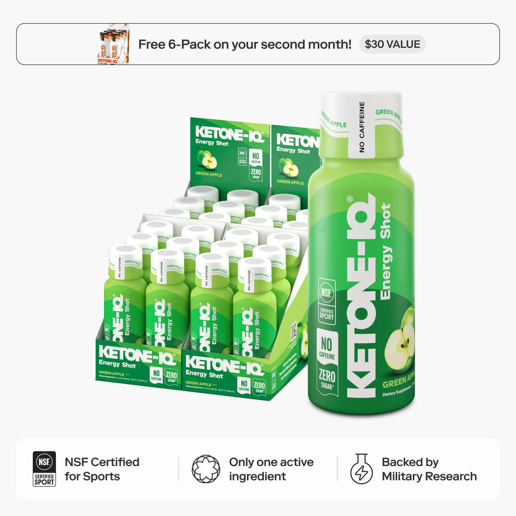 CS NUT KETONE- IQ ENERGY SHOT GREEN APPLE