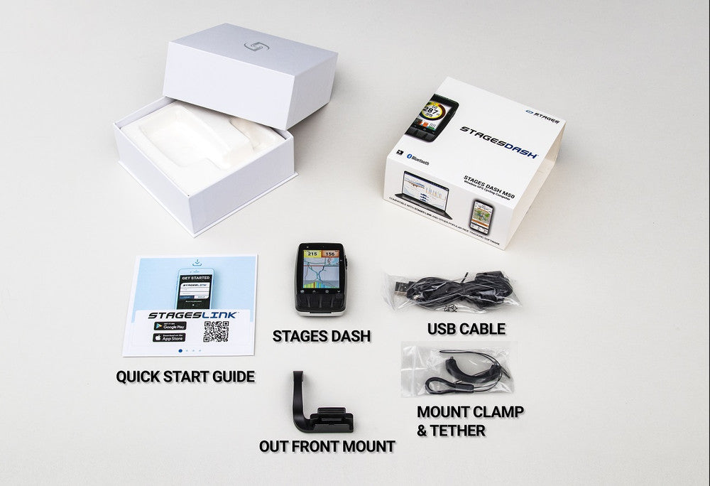 Computador Ciclismo Stages Dash M50 Mtb Ruta