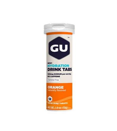 Discos Hidratantes Gu Naranja Hidratacion Nutricion Deportivo