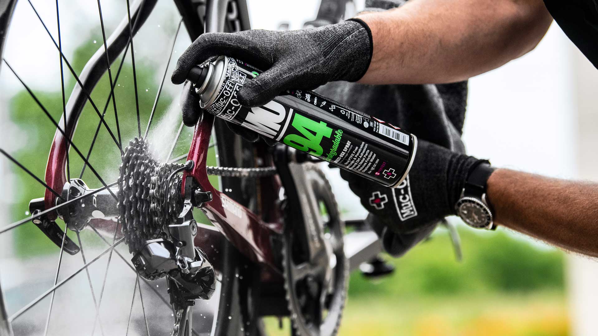 Spray Lubricante Muc-off MO94 400ml Bicicletas Protección