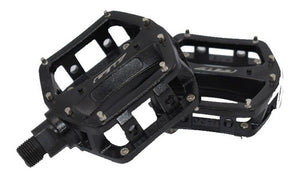Pedales Para Bicicleta Gw 204u Bmx Mtb Alumino Negro 9/16