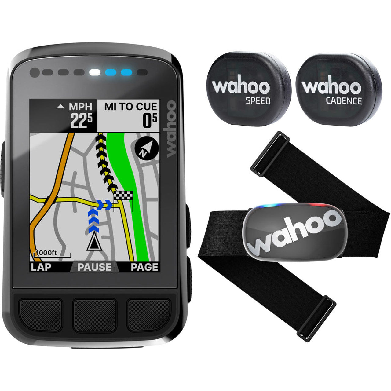 Ciclocomputador Wahoo Elemnt Bolt Blunde Gps Cadencia + Velocidad