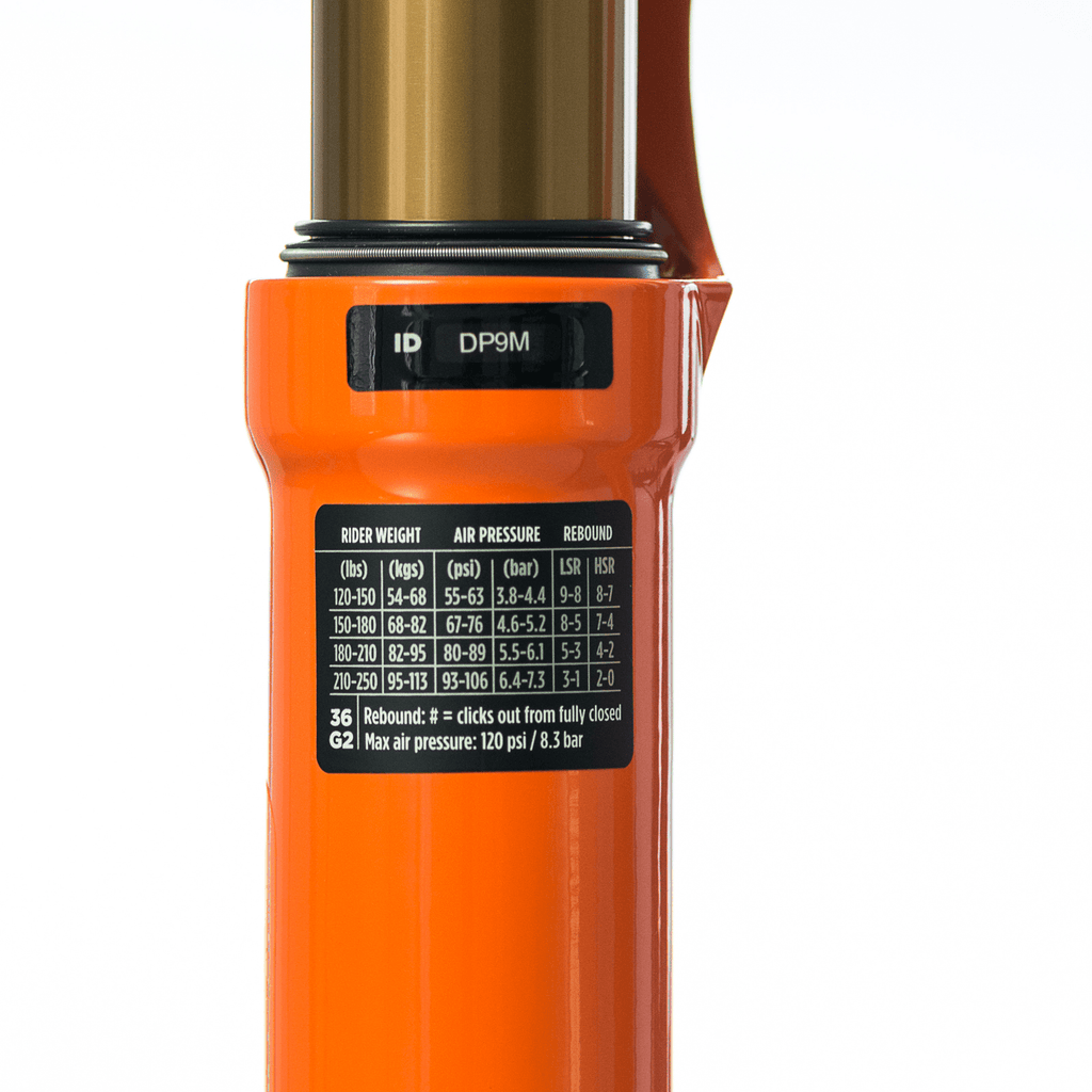 Suspension fox 36 factory kashima 29" gloss orange
