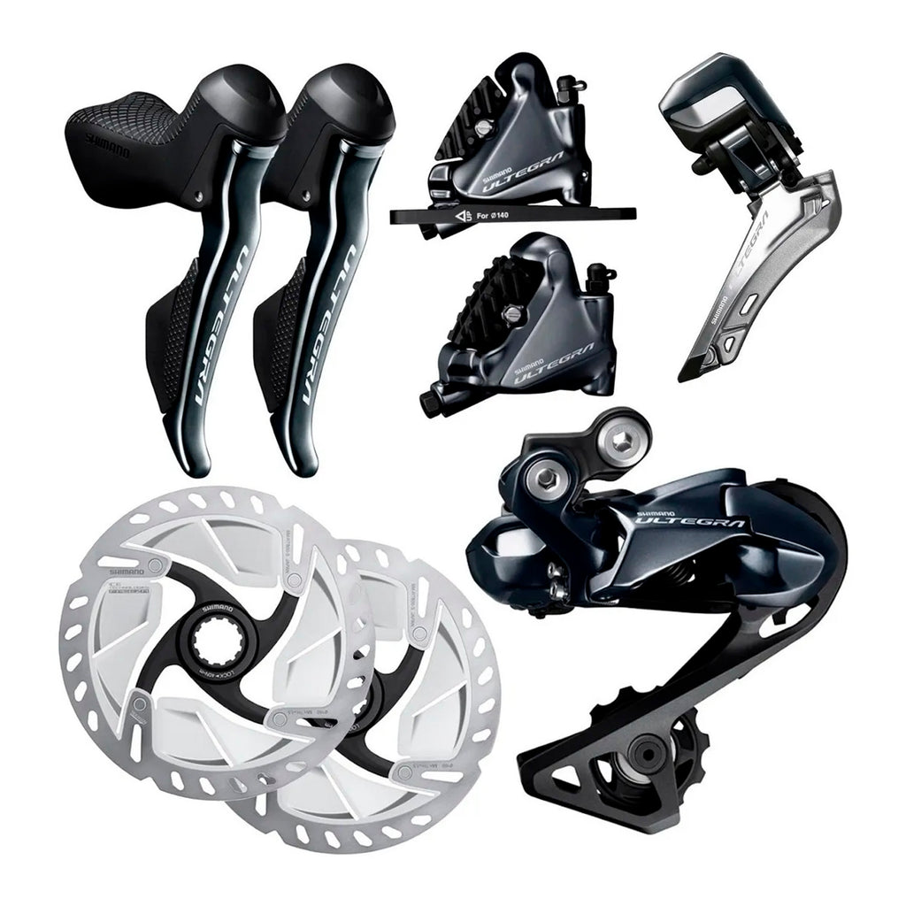 Grupo shimano Ultegra Di2 Freno Disco Hidraulico 11vel Ciclismo Ruta