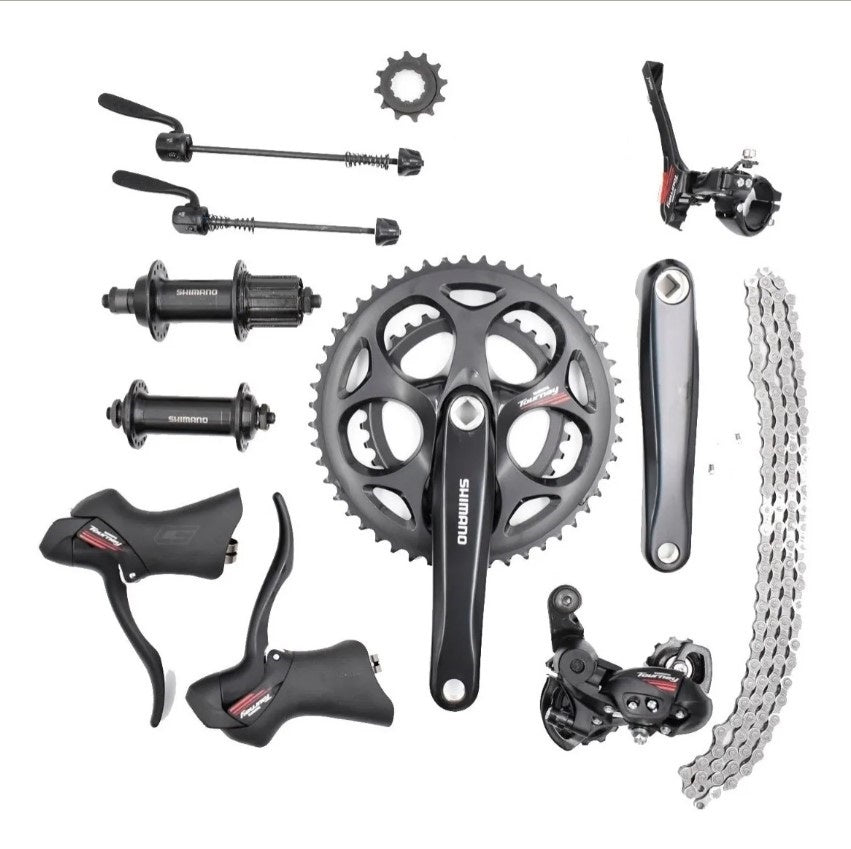 Grupo Shimano Tourney 7Vel 50-34 Ciclismo Ruta Biplato