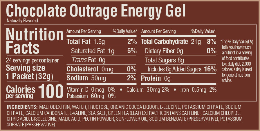 Gel Energetico Gu Chocolate Nutricion Deportiva