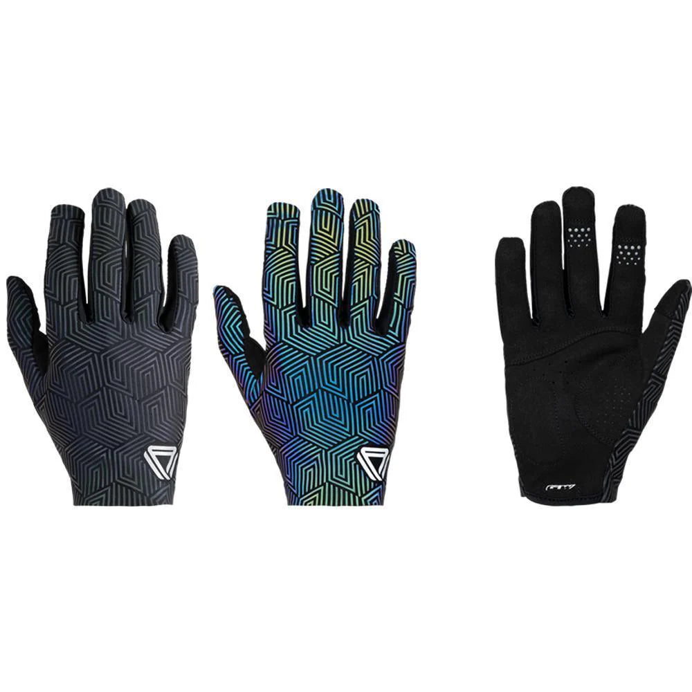 Guantes Ciclismo Largos GW Full Reflective Negro