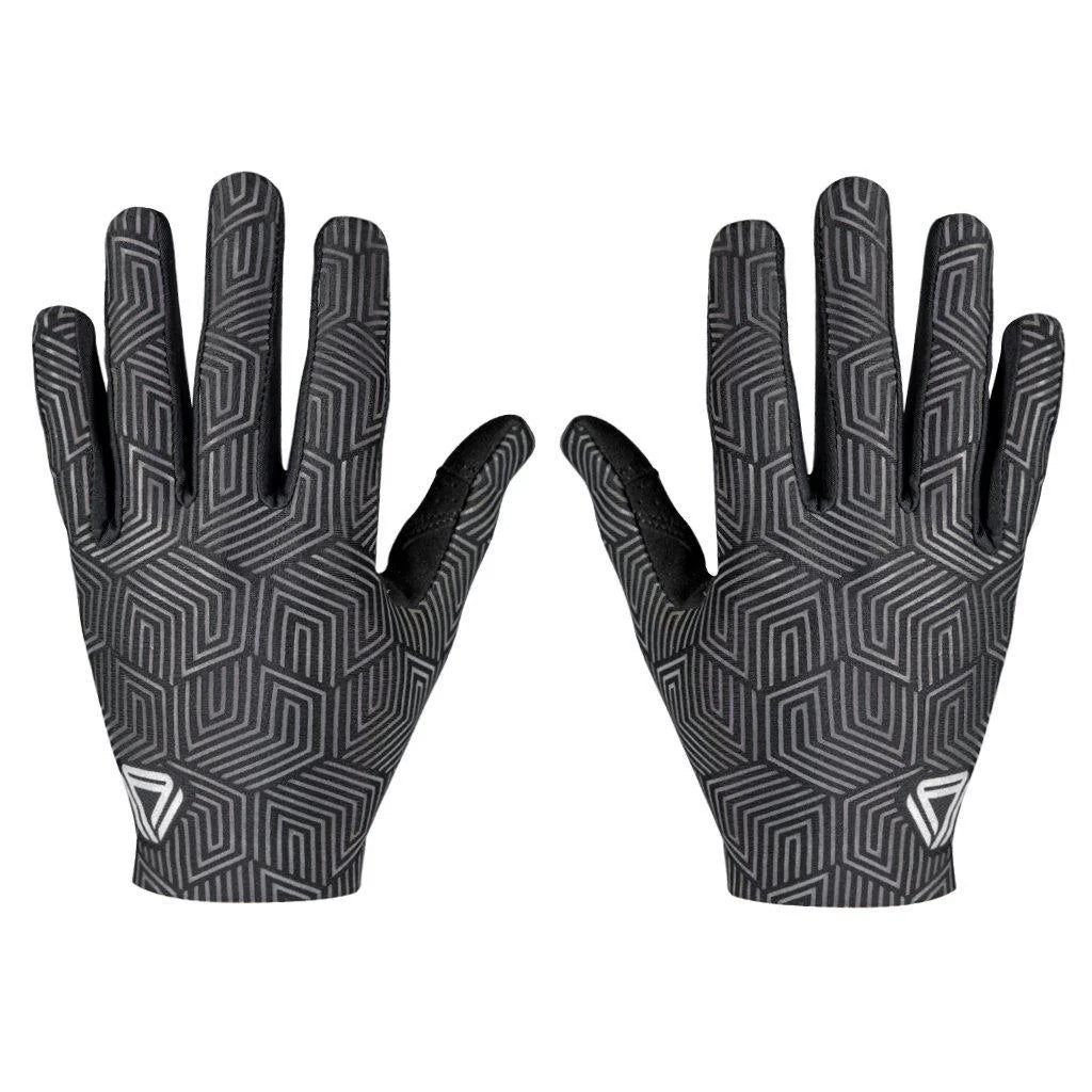 Guantes Ciclismo Largos GW Full Reflective Negro