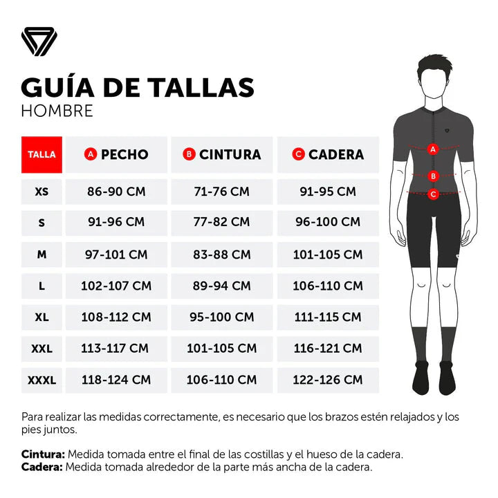 Jersey Ciclismo GW Manga Corta Fit Pro SURCO