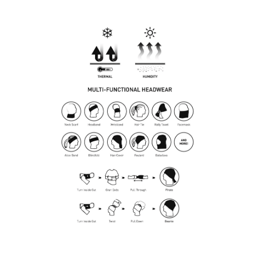 Cuello (balaclava) multifuncional terret BELLE