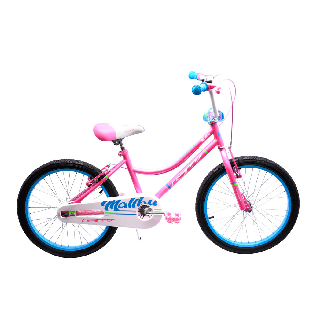 Bicicletas Gw Malibu Rin 20 Acero Niñas Ciclismo Rosado