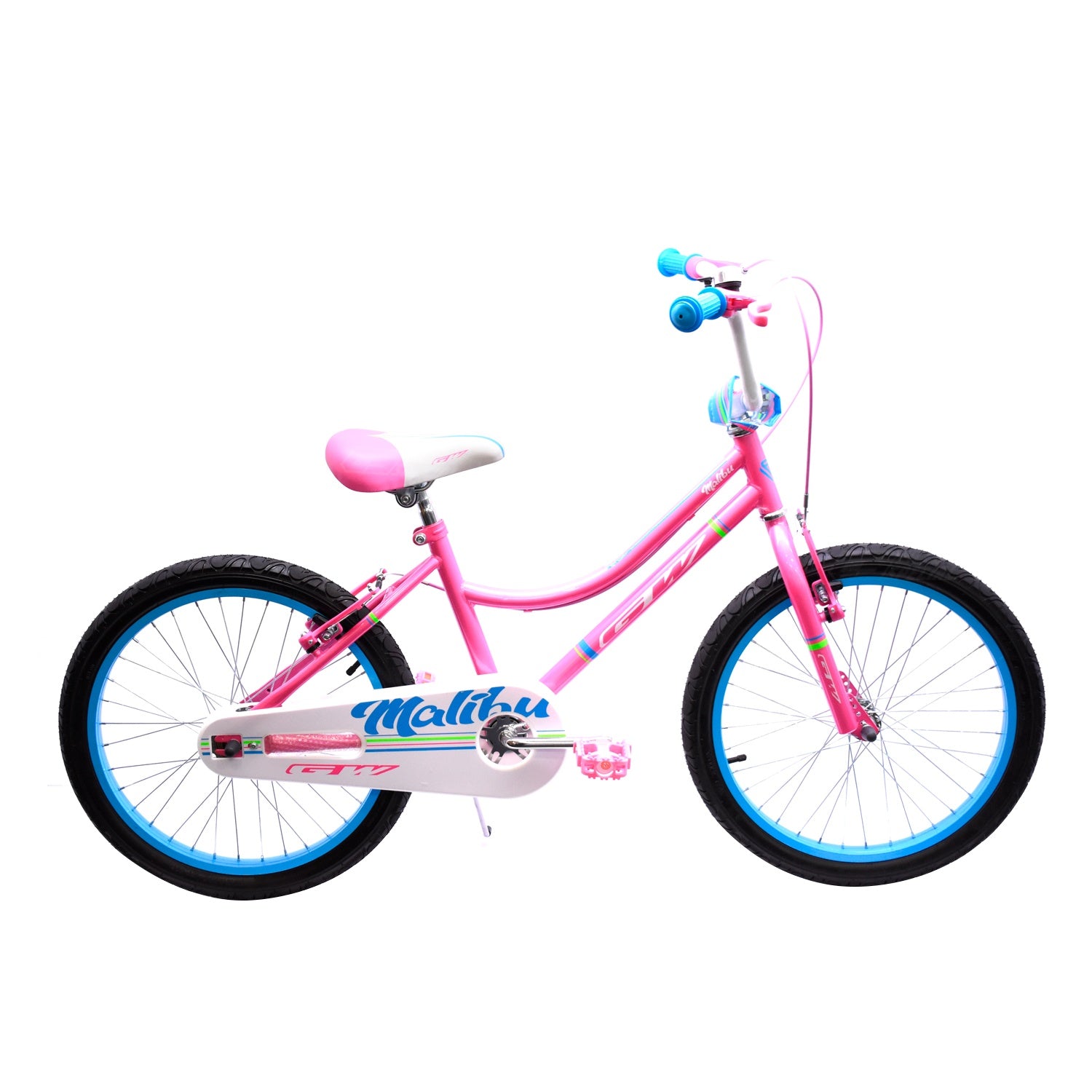 Bicicletas Gw Malibu Rin 20 Acero Niñas Ciclismo Rosado