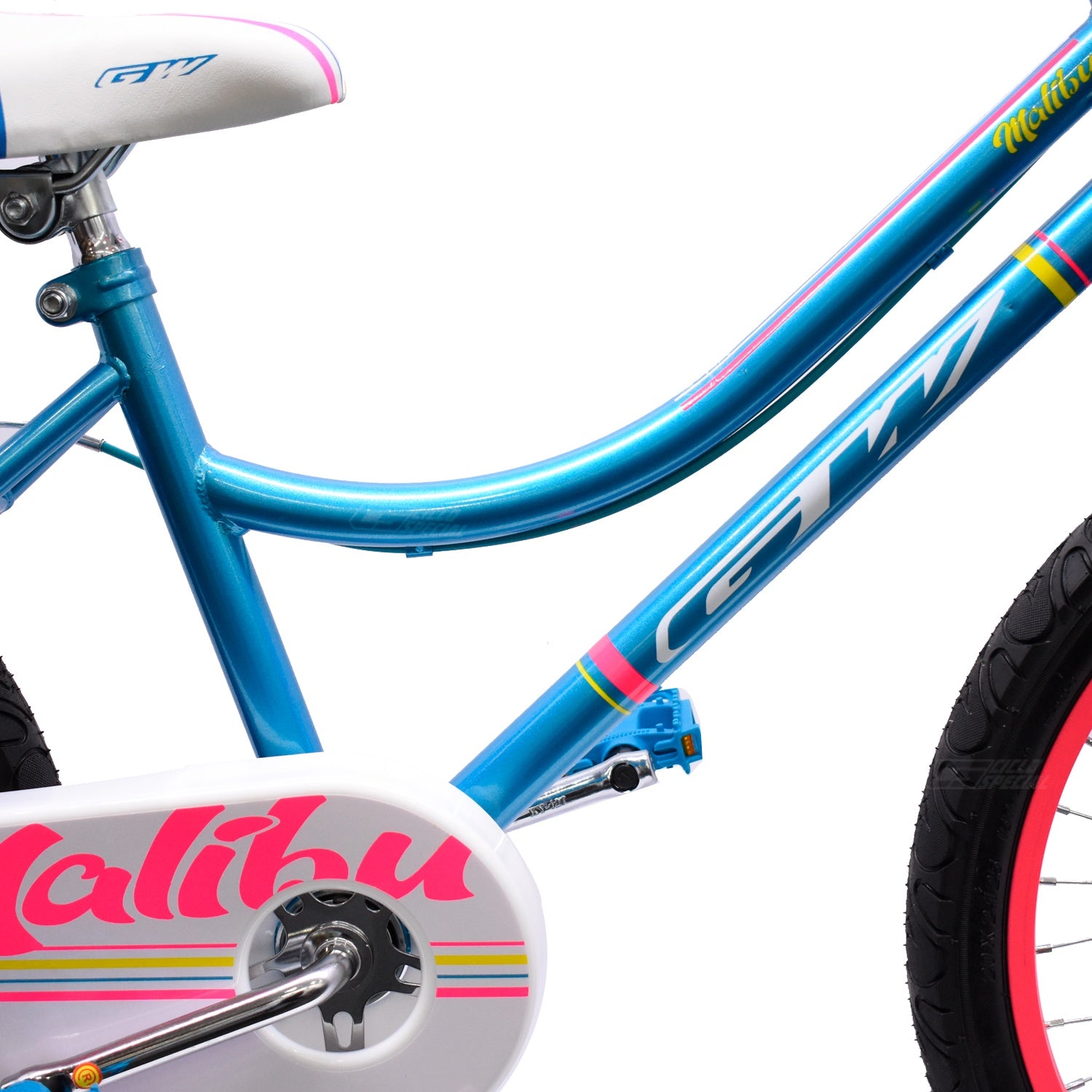 Bicicletas Gw Malibu Rin 20 Acero Niñas Ciclismo Azul