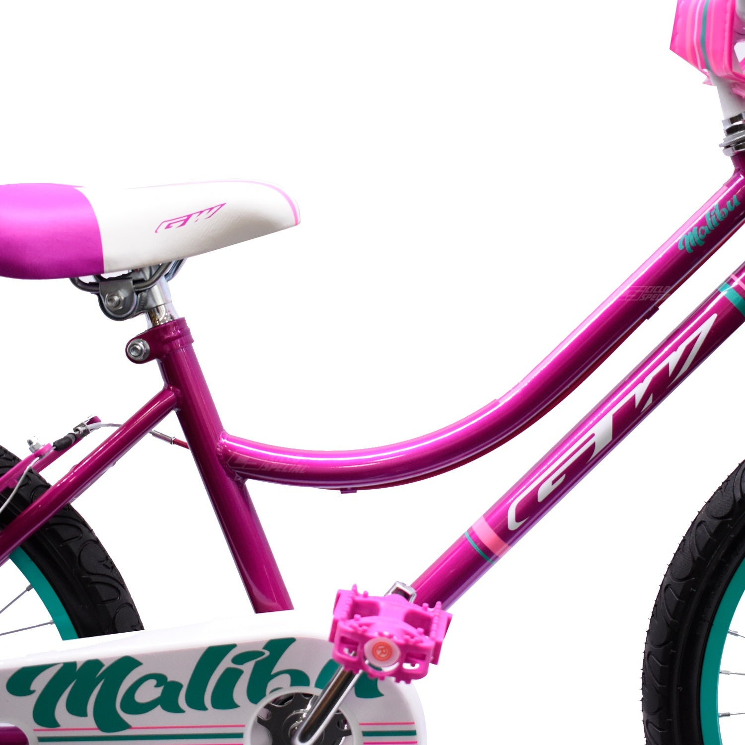 Bicicletas Gw Malibu Rin 20 Acero Niñas Ciclismo Magenta