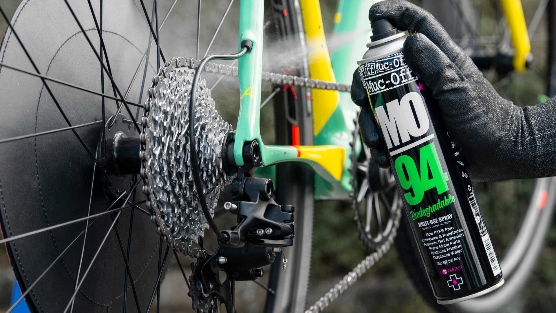 Spray Lubricante Muc-off MO94 400ml Bicicletas Protección