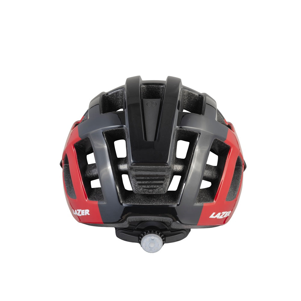 Casco Lazer Ruta Compact Dlx Ce Ciclismo Bicicletas Negro Rojo