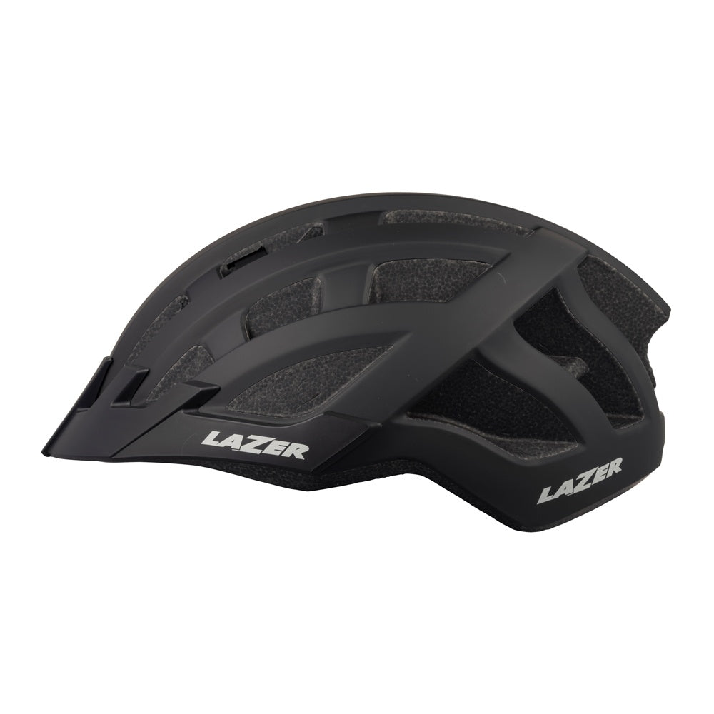 Casco Lazer Ruta Compact Dlx Ce Ciclismo Bicicletas Negro