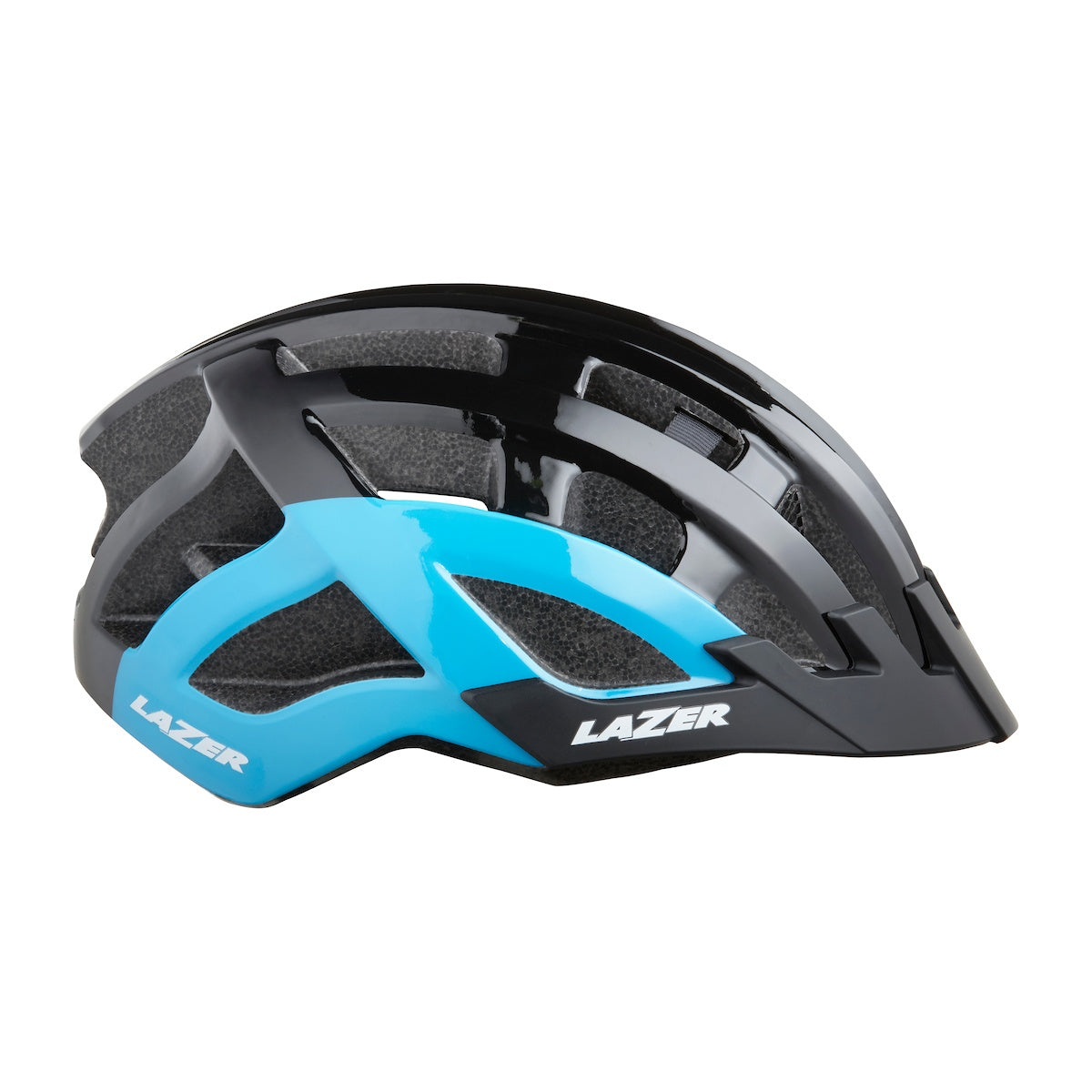 Casco Lazer Ruta Compact Dlx Ce Ciclismo Bicicletas Negro Azul