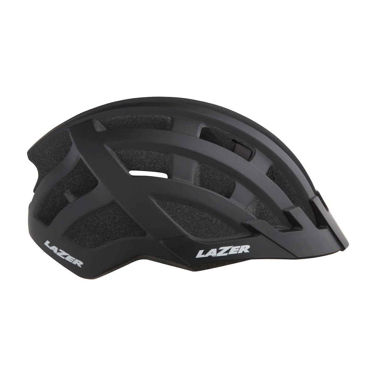 Casco Lazer Ruta Compact Dlx Ce Ciclismo Bicicletas Negro