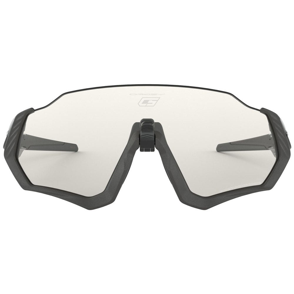 Gafas Oakley Ciclismo Flight Jacket Fotocromáticas Lentes Sol Steel /Blk