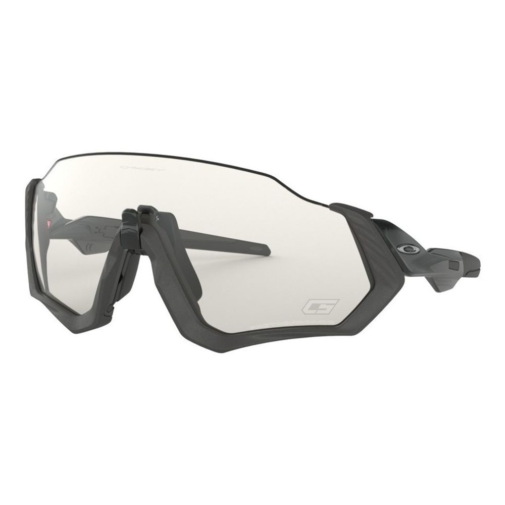 Gafas Oakley Ciclismo Flight Jacket Fotocromáticas Lentes Sol Steel /Blk
