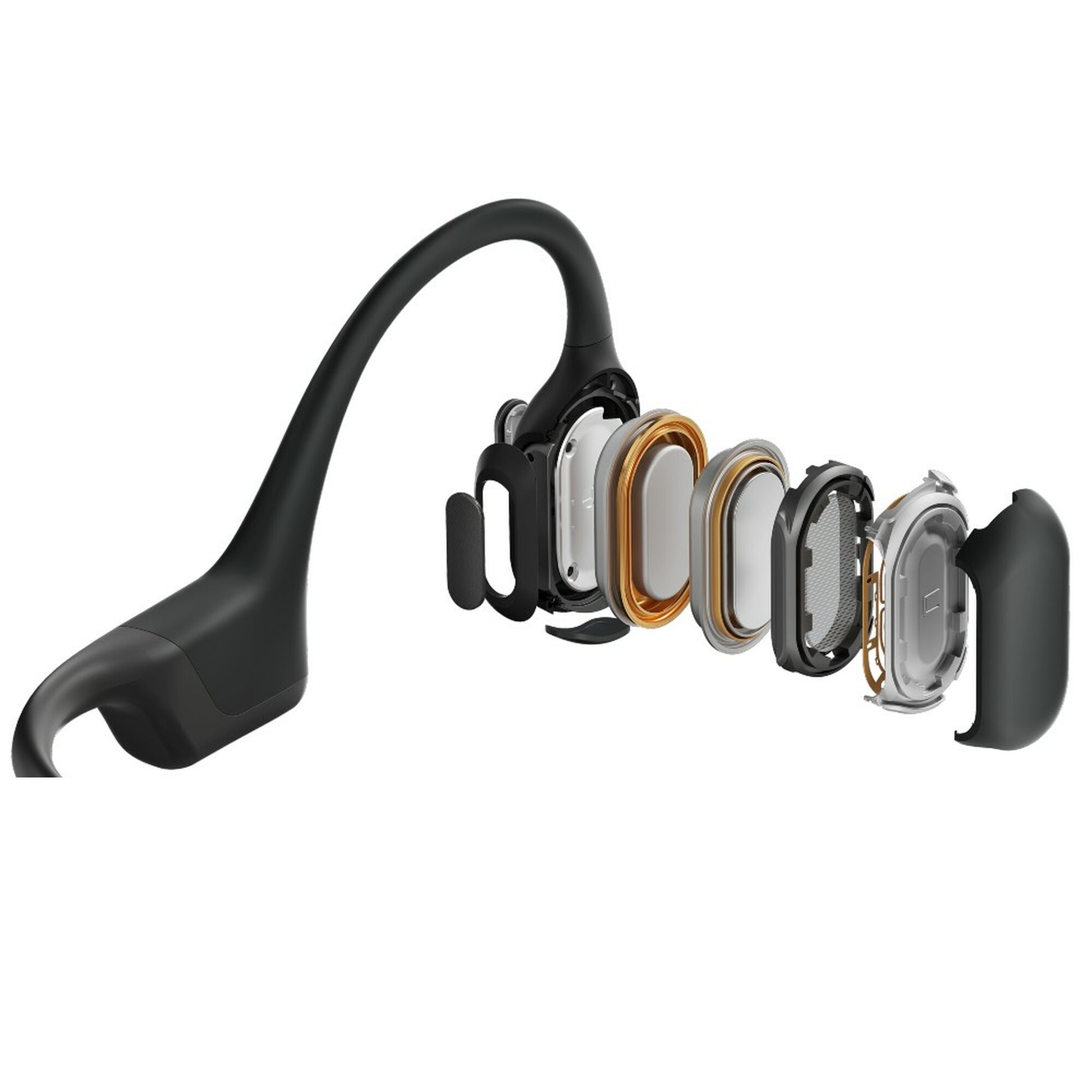 Audifonos Shokz Openrun Aeropex Conduccion Osea Bluetooth Black