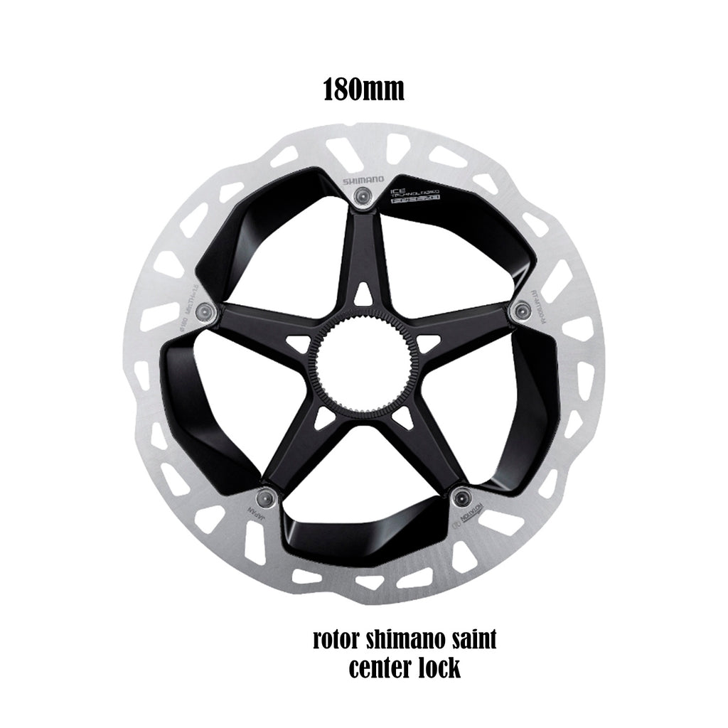 Rotor Shimano Saint 180mm Center lock Ciclismo Bicicleta Mtb