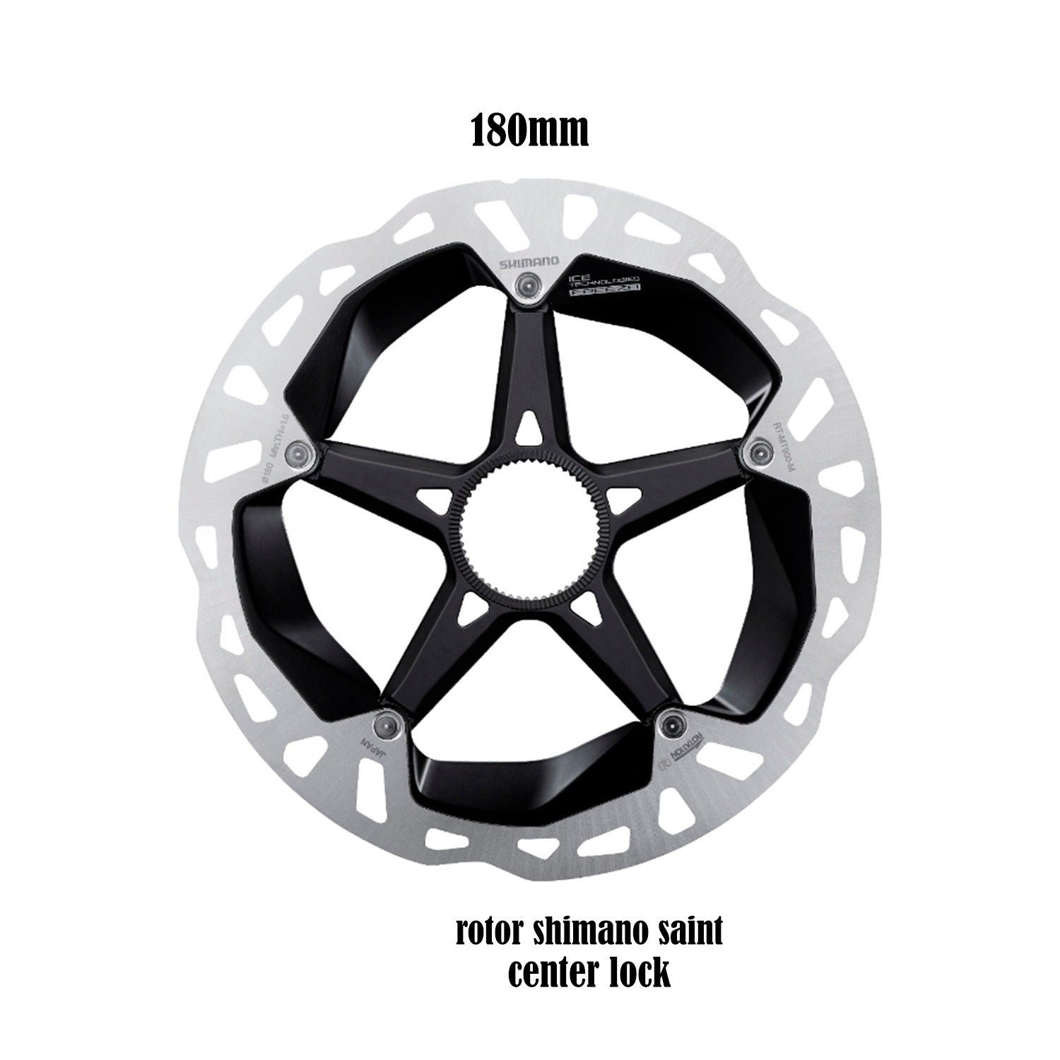 Rotor Shimano Saint 180mm Center lock Ciclismo Bicicleta Mtb