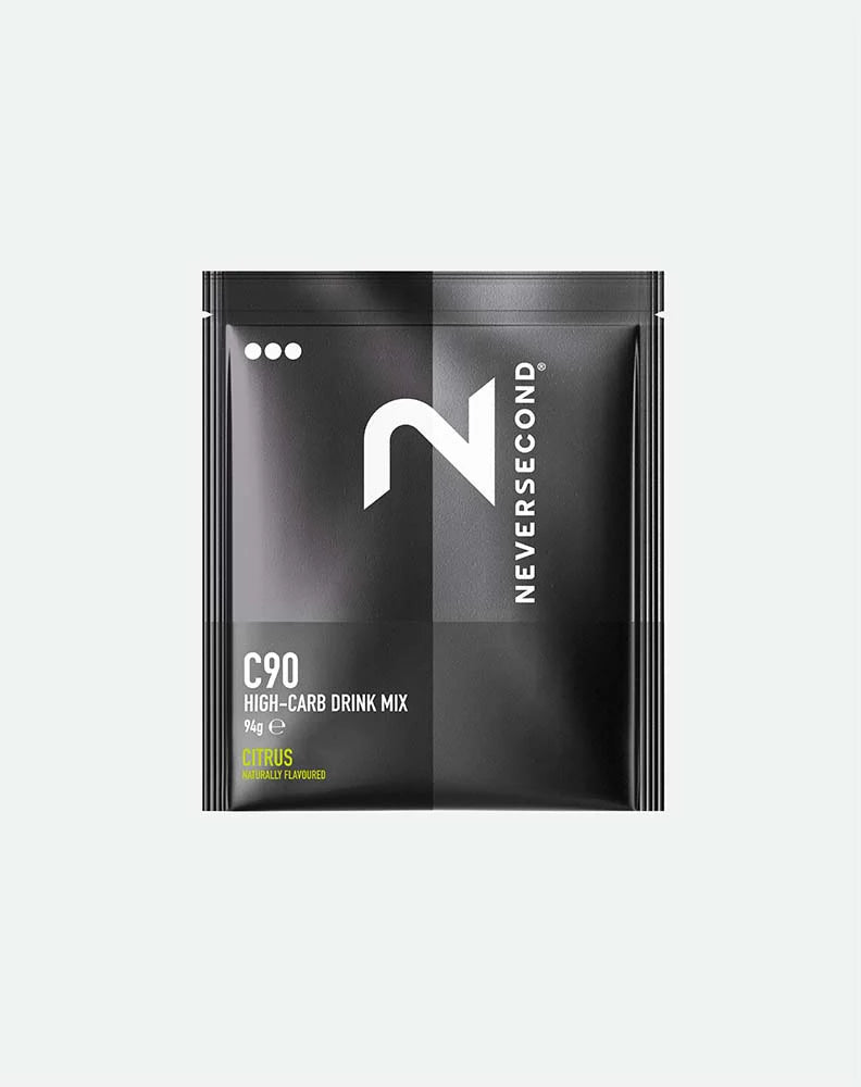 Bebida alta en carbohidratos C90 Neversecond 94gr (Cítrico)