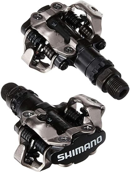 Pedales Shimano Bicicleta Pd-m520 Chocles Ciclismo Calas Mtb
