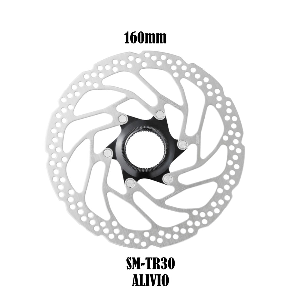 Rotor Shimano Alivio Sm-Tr30 160mm Center lock Ciclismo Bicicleta Mtb
