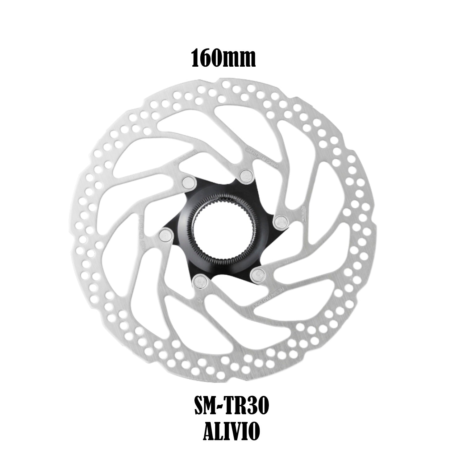 Rotor Shimano Alivio Sm-Tr30 160mm Center lock Ciclismo Bicicleta Mtb