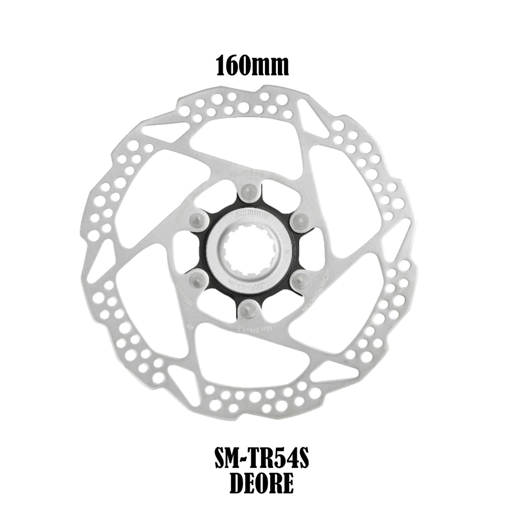 Rotor Shimano Deore Sm-Tr54s 160mm Center lock Ciclismo Bicicleta Mtb