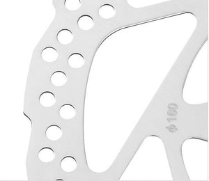 Rotor Freno Disco Shimano Deore 160mm 6 Tornillos Ciclismo Bicicleta Mtb