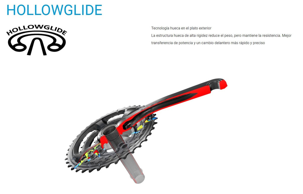 Plato Coronilla Shimano Ultegra R8000 50T 50/34 Dientes Ciclismo Ruta