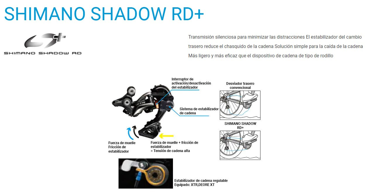 Tensor Shimano Rd-M7100 Slx 1x12 Vel Ciclismo Mtb Downhill Enduro