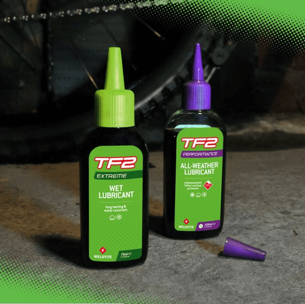 Lubricante de Cadena Todo Clima Performance Weldtite Ciclismo Mtb Ruta